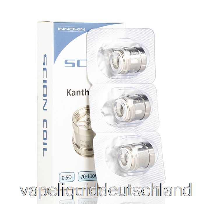 Innokin Scion Plexus Ersatzspulen 0,5 Ohm Scion Spulen (nicht Zenit) Vape Deutschland
